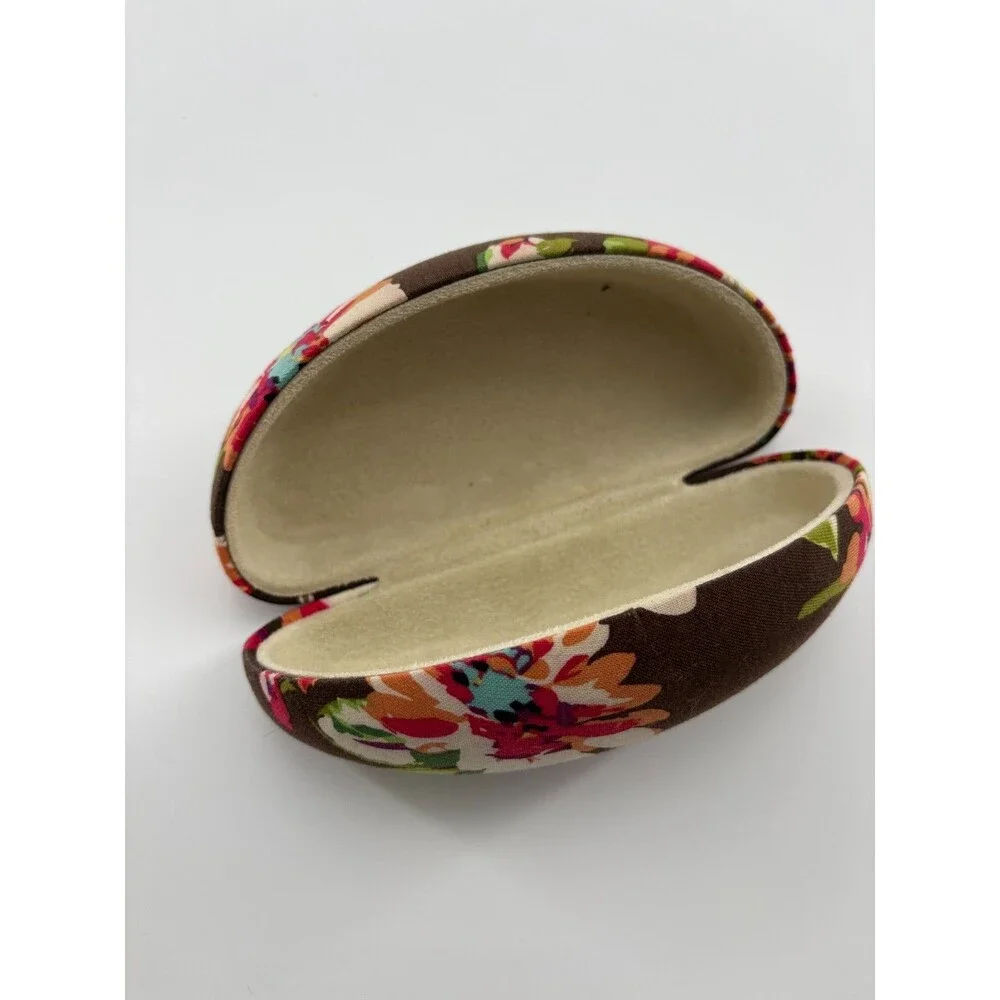 Vera Bradley English Rose Hard Clamshell Sunglasses Eyeglasses Case Retired - Picture 5 of 5